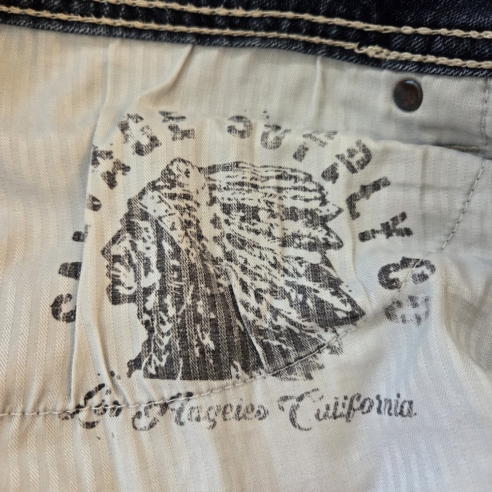Salvage Mayhem Bootcut Jeans Designed For Buckle Size 36 - Picture 10 of 11